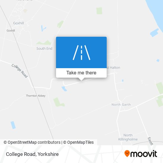 College Road map