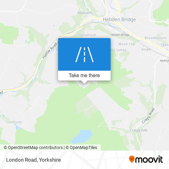 London Road map