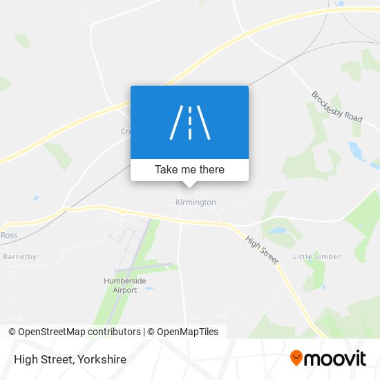 High Street map