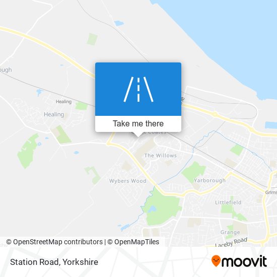 Station Road map