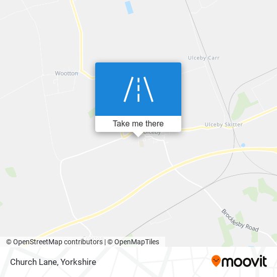 Church Lane map