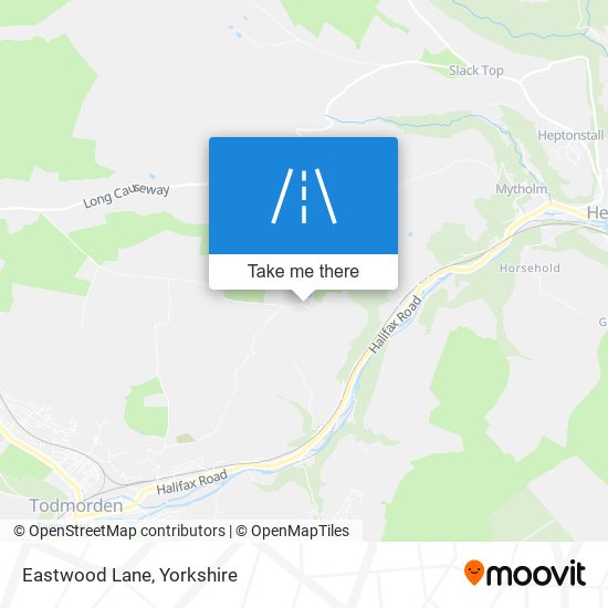 Eastwood Lane map