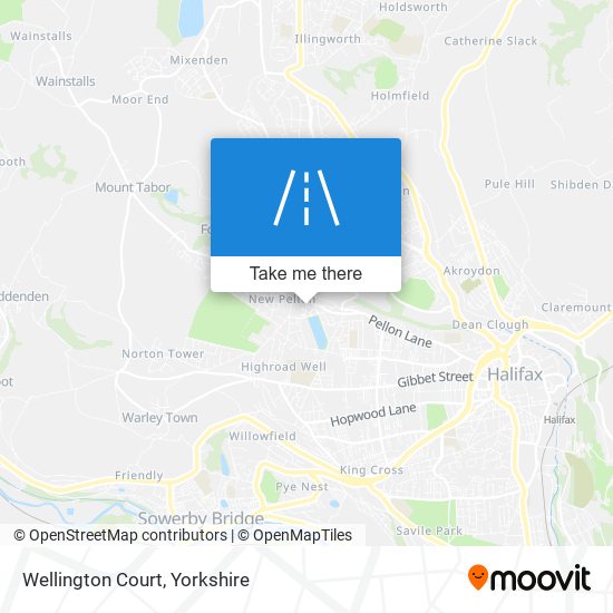 Wellington Court map