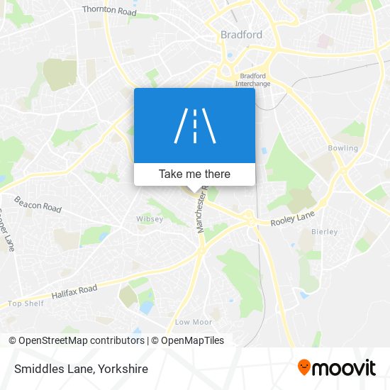 Smiddles Lane map