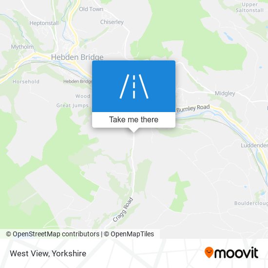 West View map