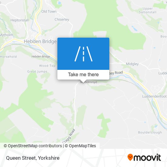 Queen Street map