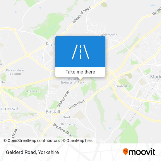 Gelderd Road map