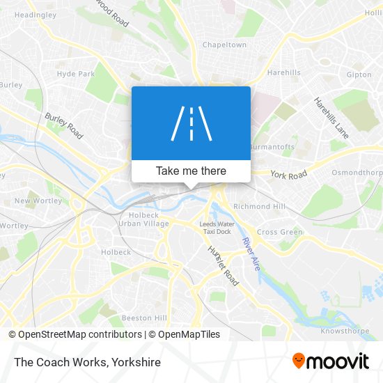 The Coach Works map