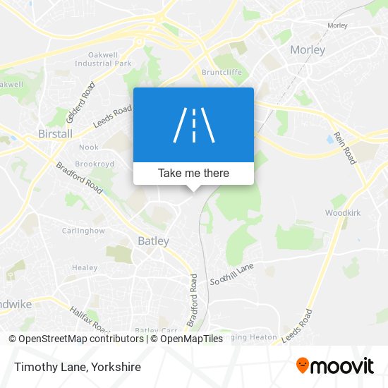 Timothy Lane map