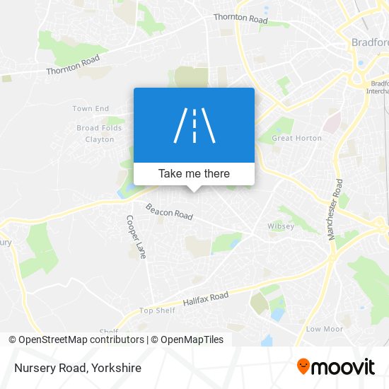 Nursery Road map
