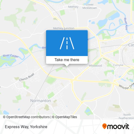 Express Way map
