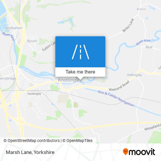 Marsh Lane map