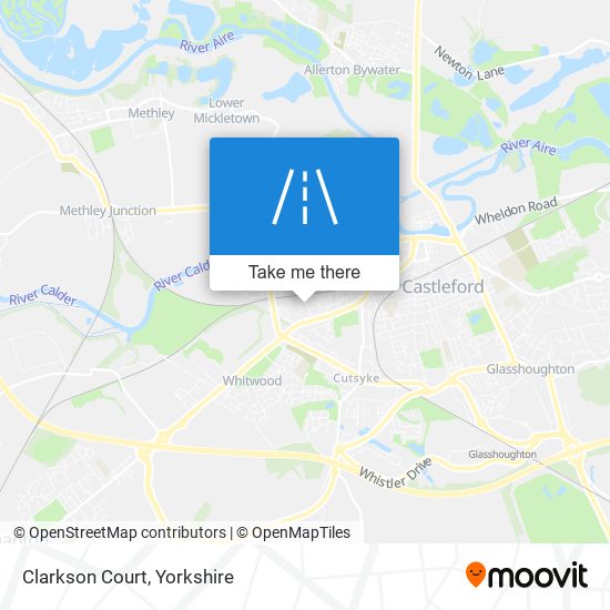 Clarkson Court map