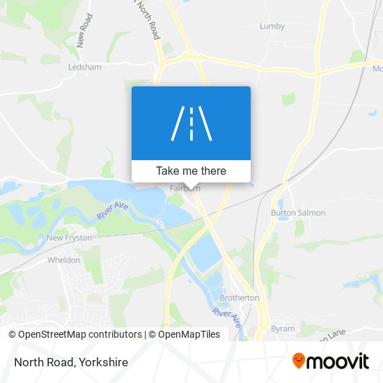 North Road map