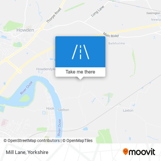 Mill Lane map