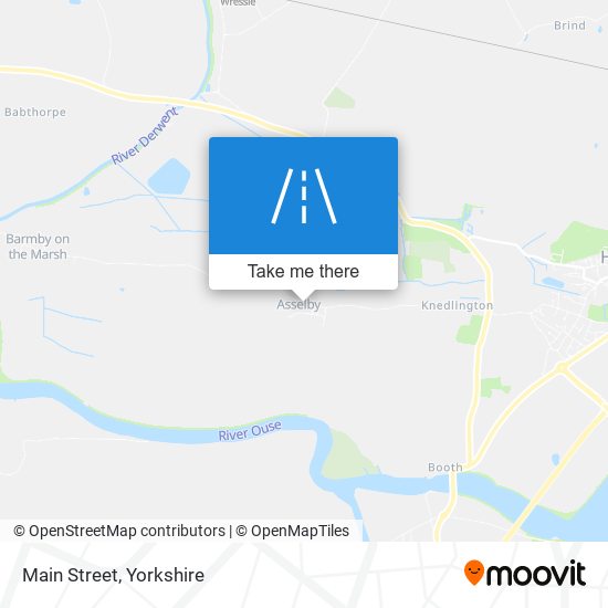 Main Street map