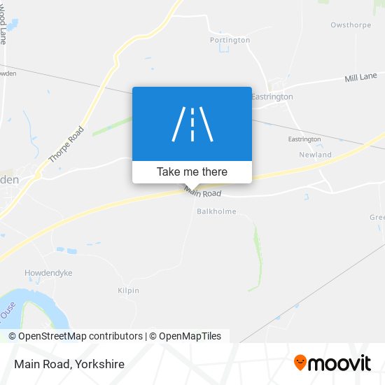 Main Road map