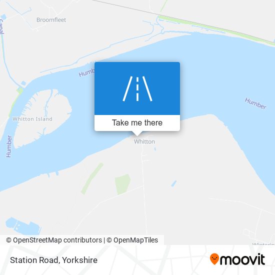 Station Road map