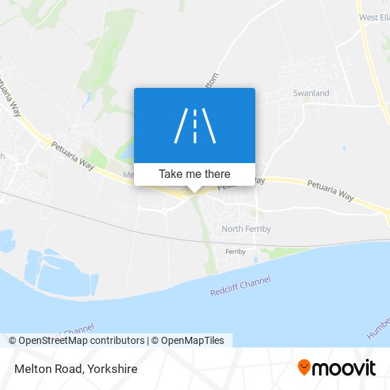 Melton Road map