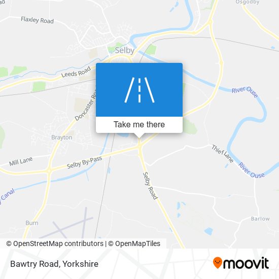 Bawtry Road map