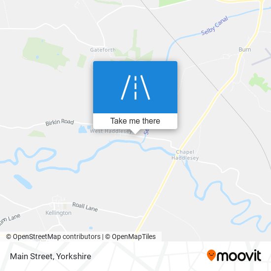 Main Street map
