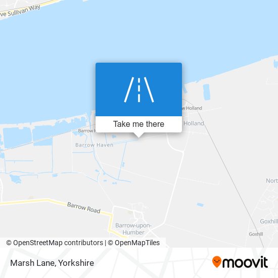 Marsh Lane map