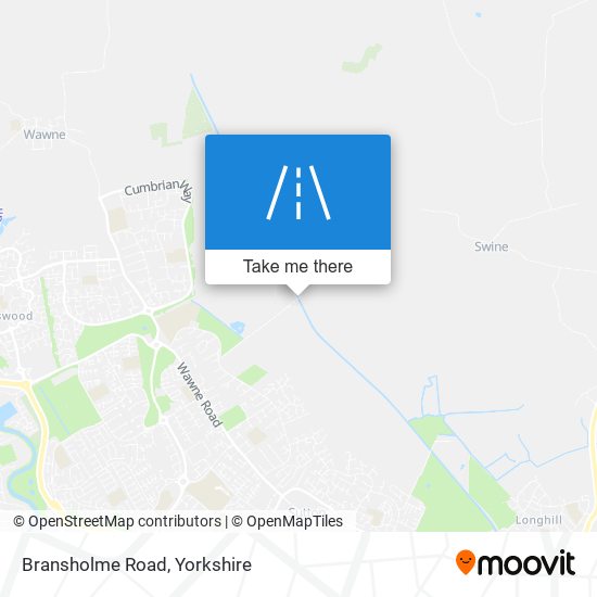 Bransholme Road map