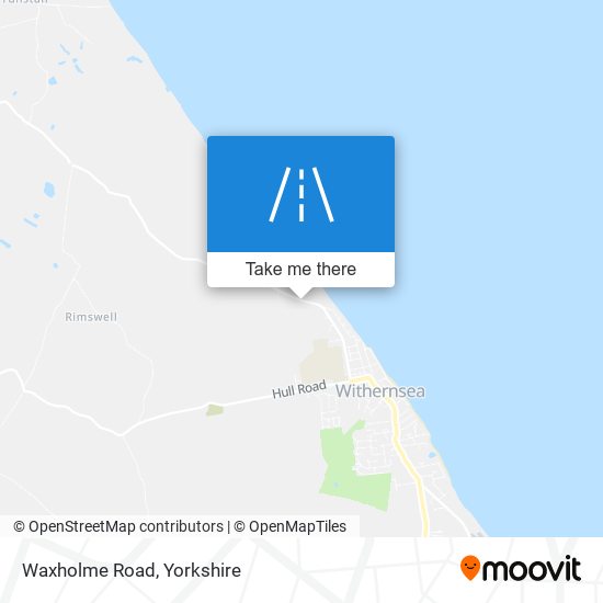 Waxholme Road map