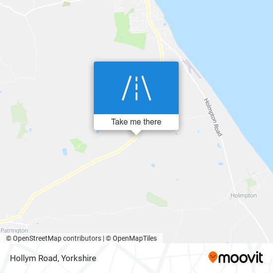 Hollym Road map
