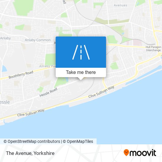 The Avenue map