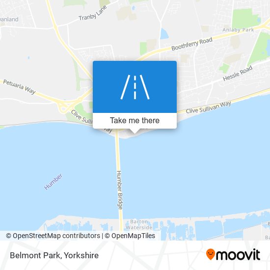 Belmont Park map