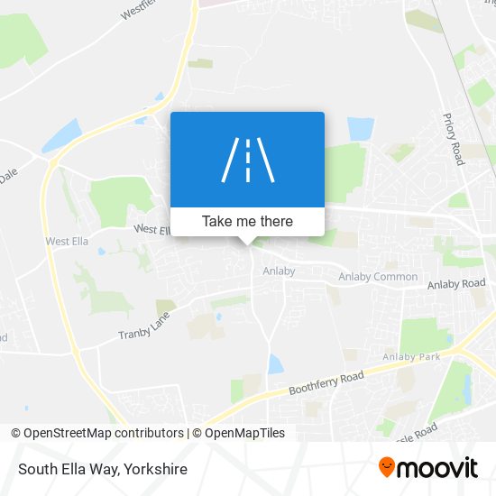 South Ella Way map