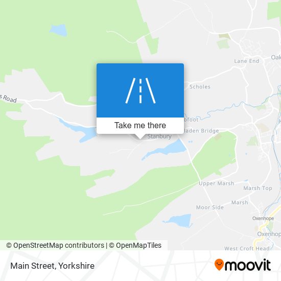 Main Street map