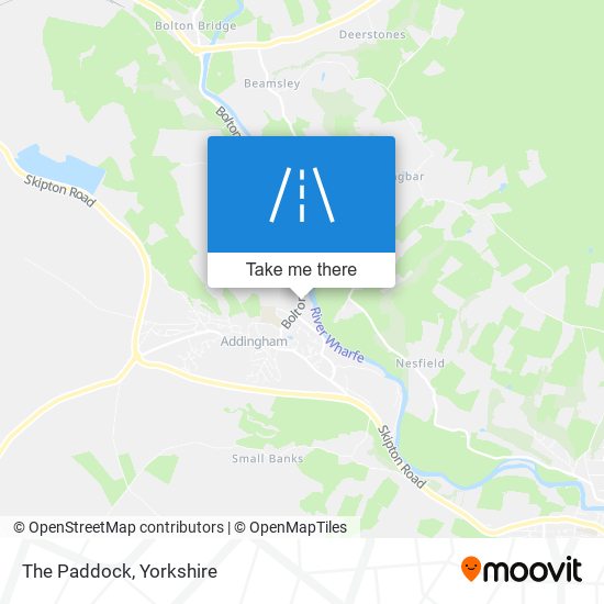 The Paddock map
