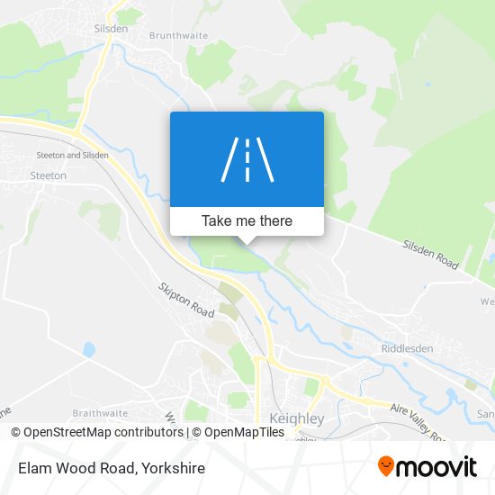Elam Wood Road map