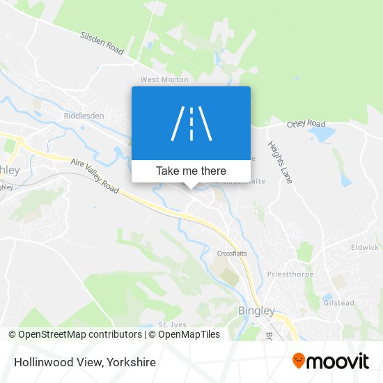 Hollinwood View map