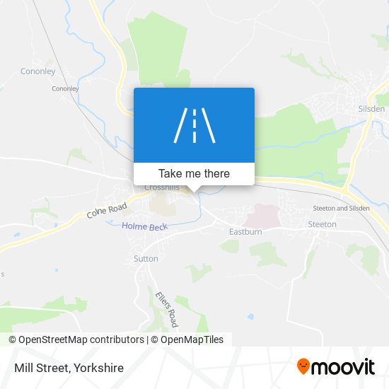 Mill Street map