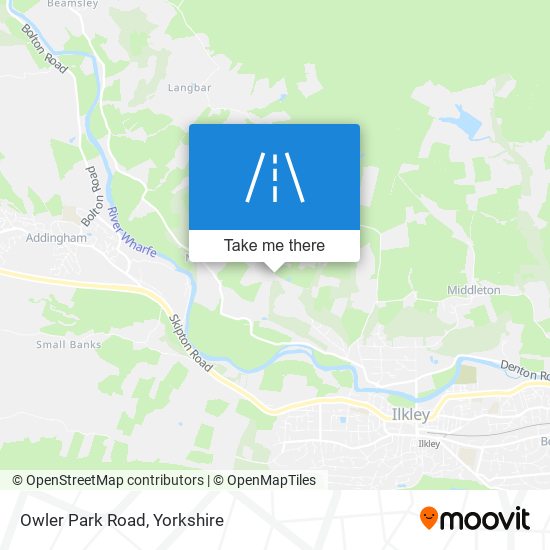 Owler Park Road map
