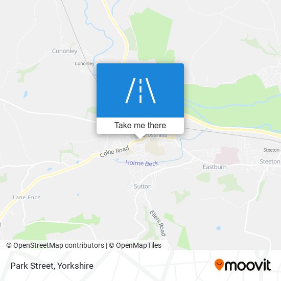 Park Street map