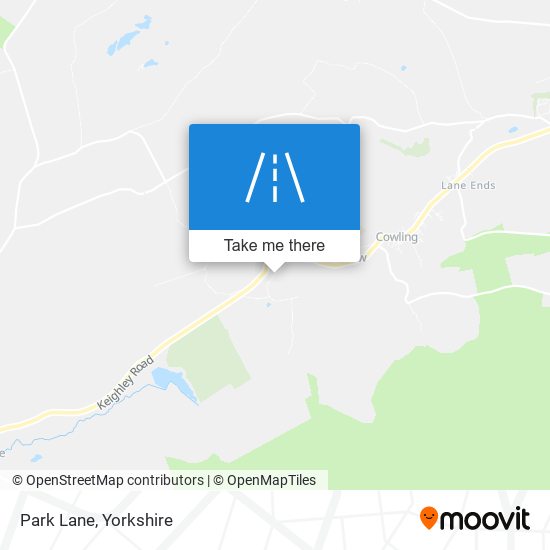 Park Lane map