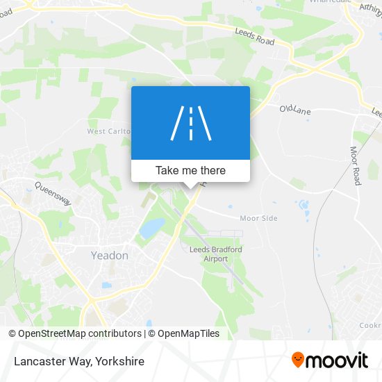 Lancaster Way map