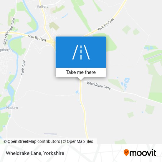 Wheldrake Lane map