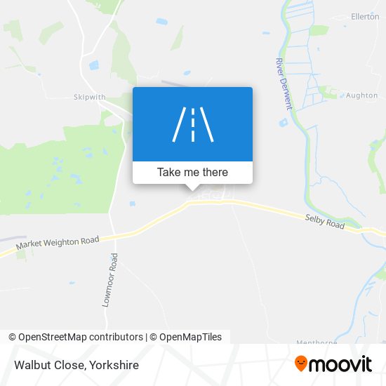 Walbut Close map