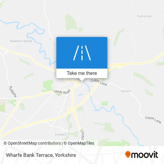 Wharfe Bank Terrace map