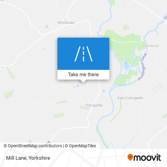 Mill Lane map