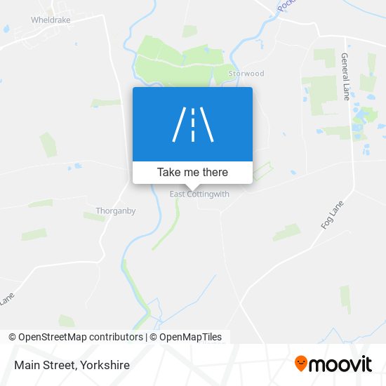 Main Street map
