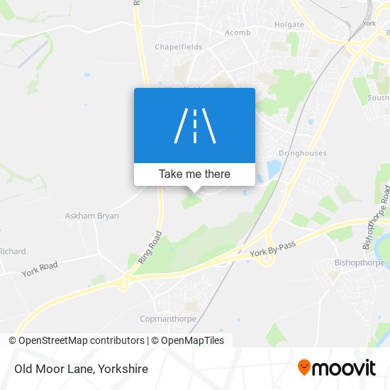 Old Moor Lane map