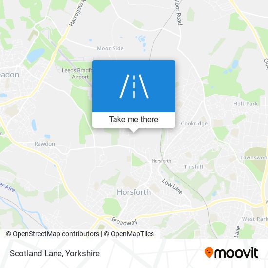 Scotland Lane map