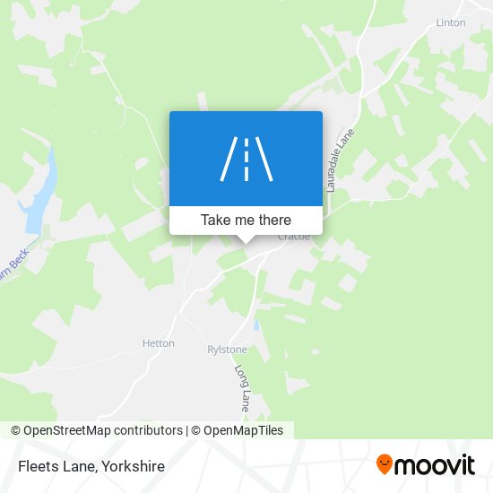 Fleets Lane map