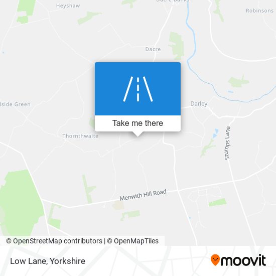 Low Lane map